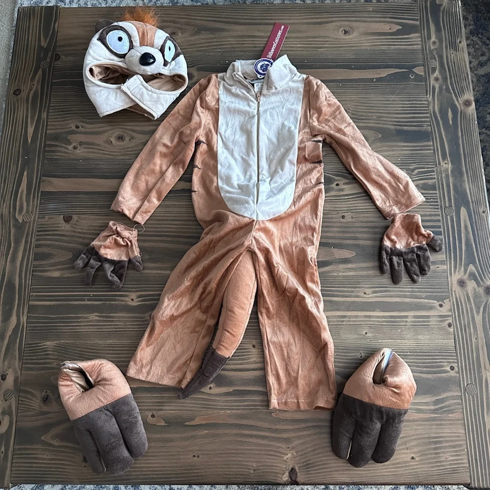 Baby Meerkat Costume 2T Halloween Plush Animal